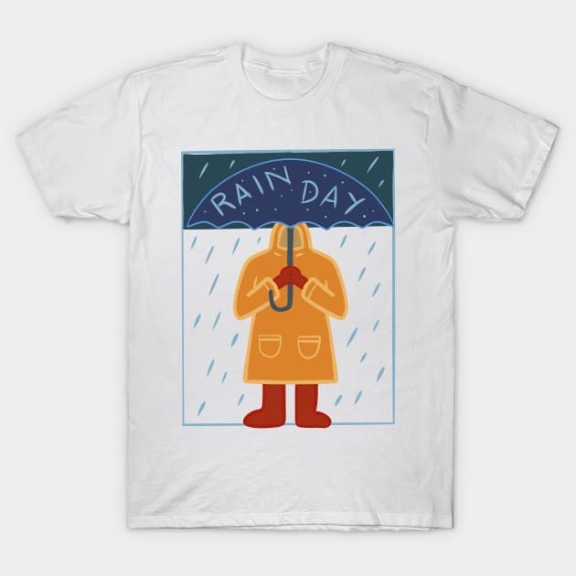 Rain day T-Shirt by RiyanRizqi